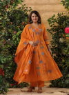 Naisha K 153 Mul Chanderi Kurti Bottom With Dupatta Online Wholesale