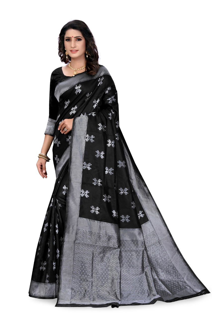 Latest Designer Party Wear Pure Silk Saree Collection 