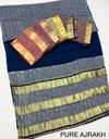 Rajyog Ajrakh Pure Modal Designer Ajrakh Printed Saree Wholesale Price In Surat