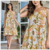 Naisha K 134 Cotton Casual Wear Midi Dress Bulk Orders In India