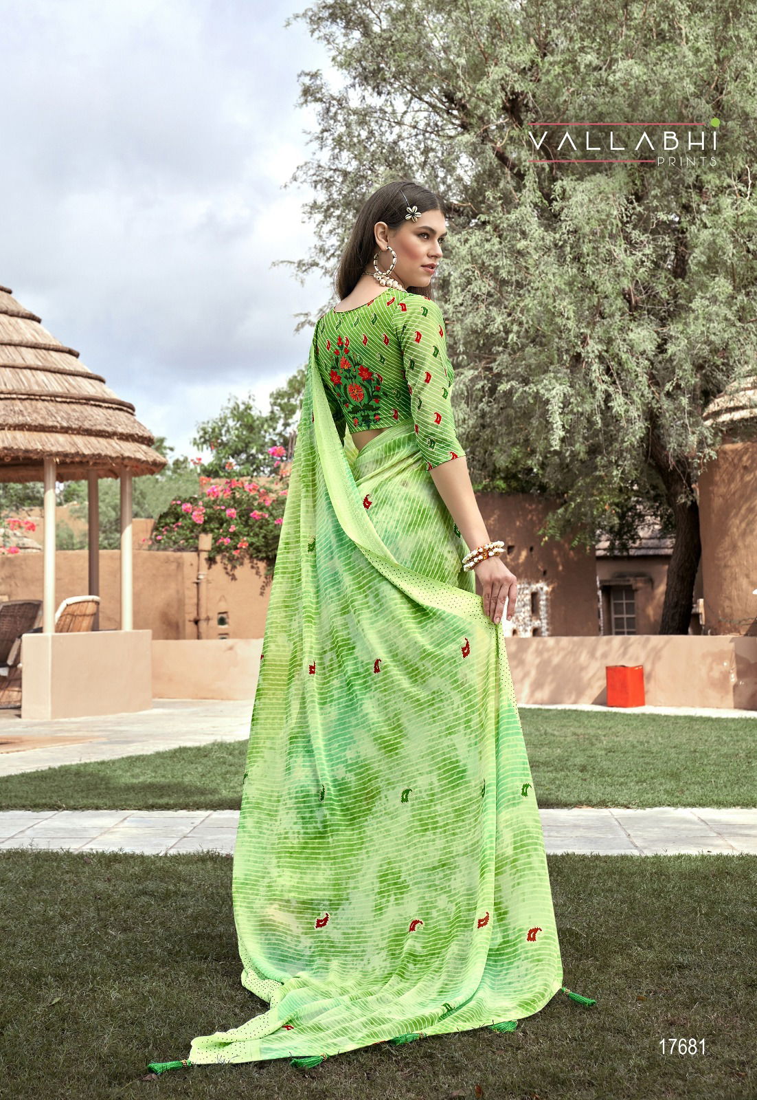 Ujala Vol 2 By Vallabhi Georgette Daily Wear Sarees Wholesale Market In Surat
