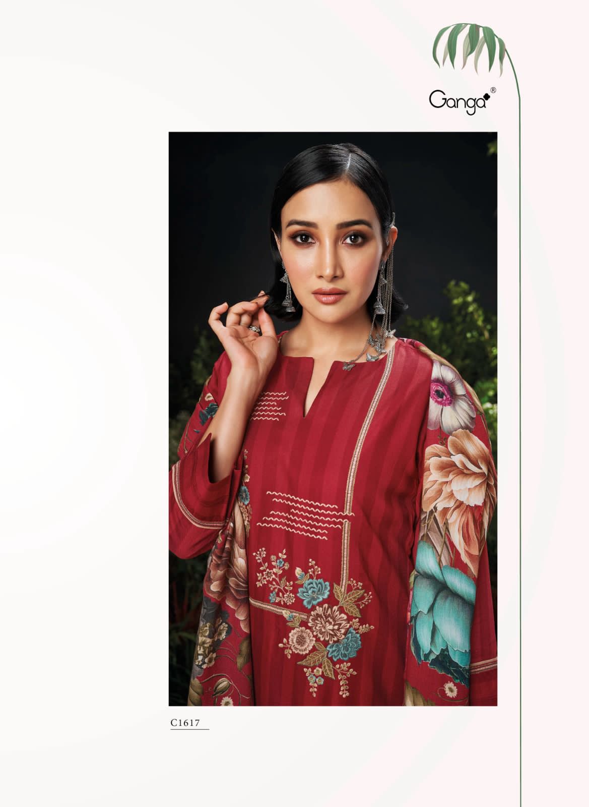 Venya By Ganga Pashmina Printed Salwar Kameez Catalog