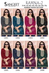 Ramna 2 By Sangeet Rayon Embroidery Wholesale Short Kurti Suppliers In Mumbai
