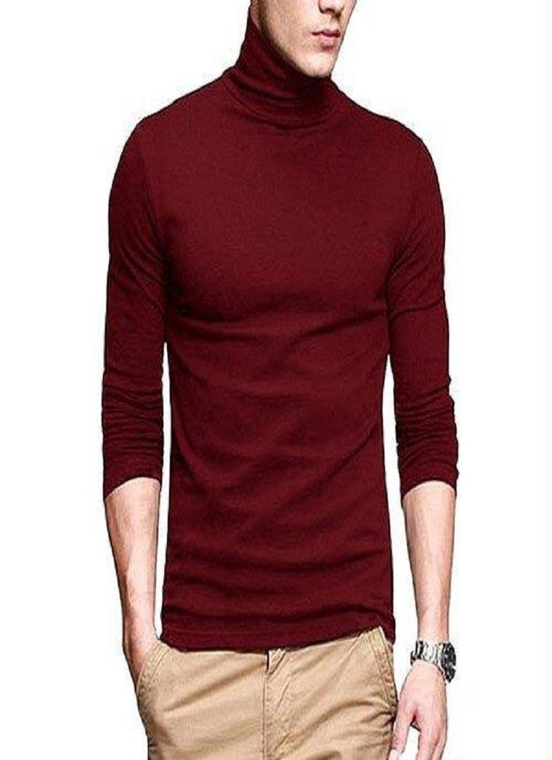 Swara Fashion Wear Latest Unisex High Neck Cotton Warm Tshirt Collection
