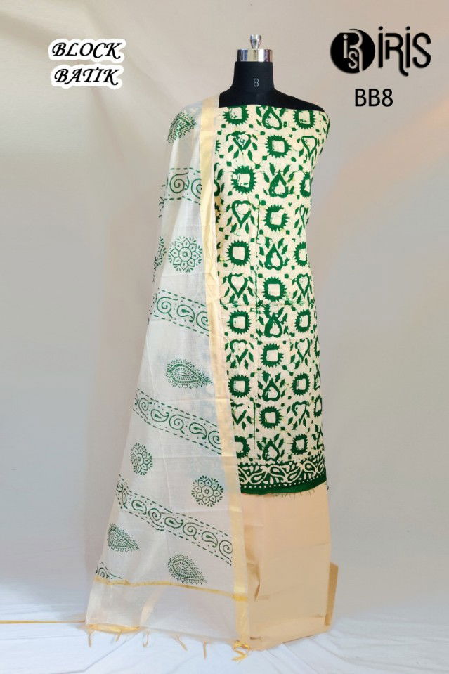 Black Batik 1 Latest Designer Printing Cotton Dress Material Collection 