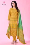 Gulzar Vibes By Sudriti Lawn Cotton Printed Dress Material Exporters In India