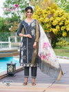 Nandita By Paavi Vertical Wholesale Kurti With Bottom Dupatta In India
