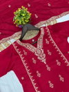 KF 1011 Kalaai Chanderi Silk Online Kurti With Bottom Dupatta Wholesale