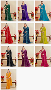 Csn A89 Bandhani Embroidery Silk Surat Saree Wholesale Market

