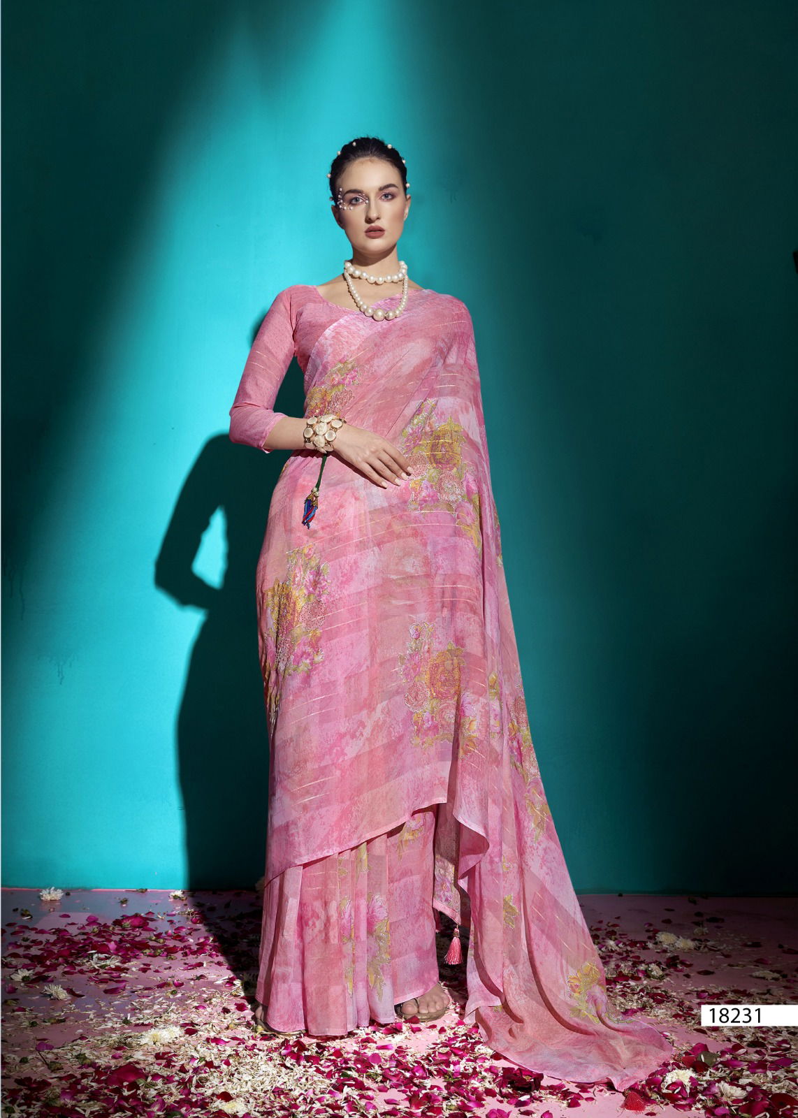 Darjeeling Vol 2 By Vallabhi Georgette Daily Wear Sarees Surat Wholesale Market