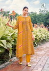 Zarina Edition 12 By Alok Viscose Rayon Printed Dress Material Suppliers In India
