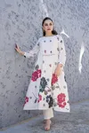 Tanyaa P 322 Cotton With Handwork Touchup Kurti With Bottom Wholesale Clothing Suppliers In India