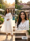 Lavina Vol 1 Roman Silk Embroidery Wholesale Anarkali Kurti Set In India