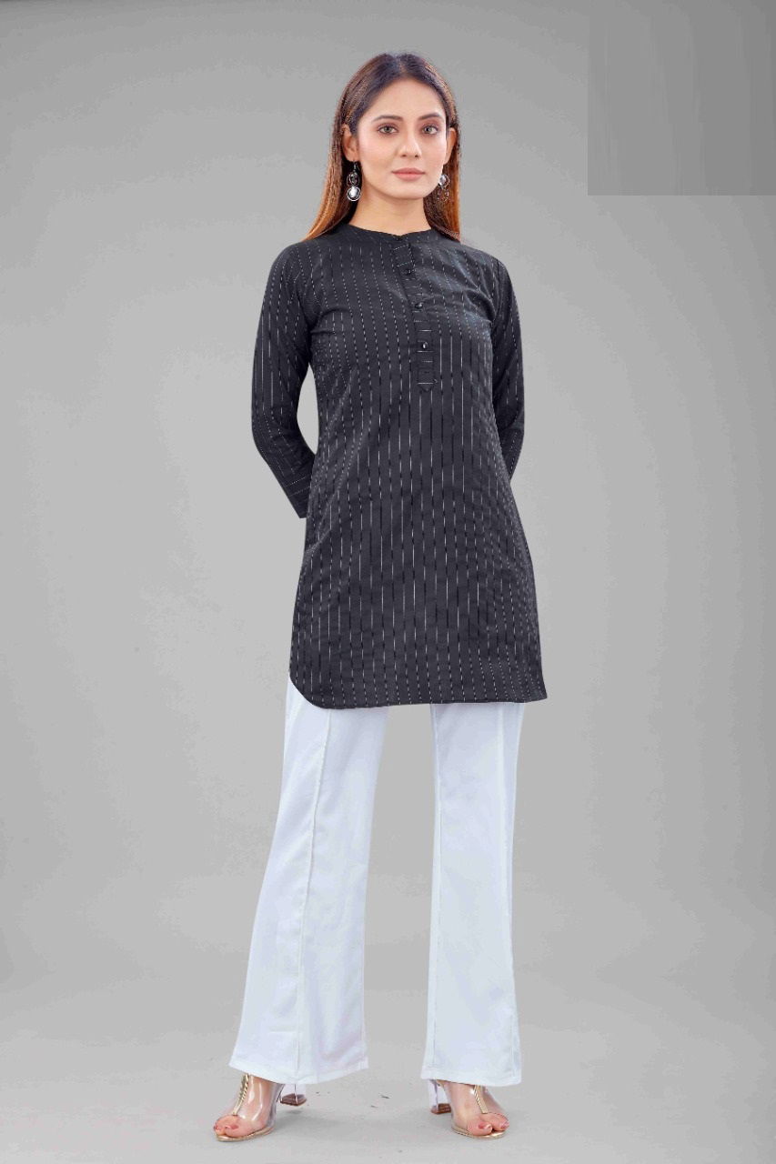 Sabella Srivalli Fancy Regular Wear Cotton Designer Short Kurti Collection