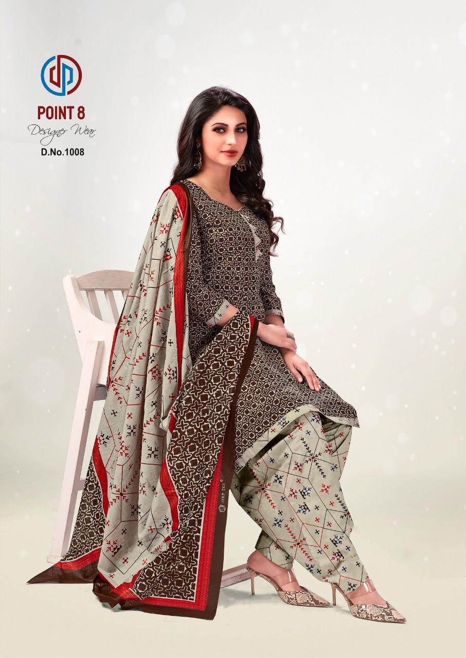 Deeptex Nayanthara Latest Fancy Casual Wear pure cotton Patiyala Readymade Collection