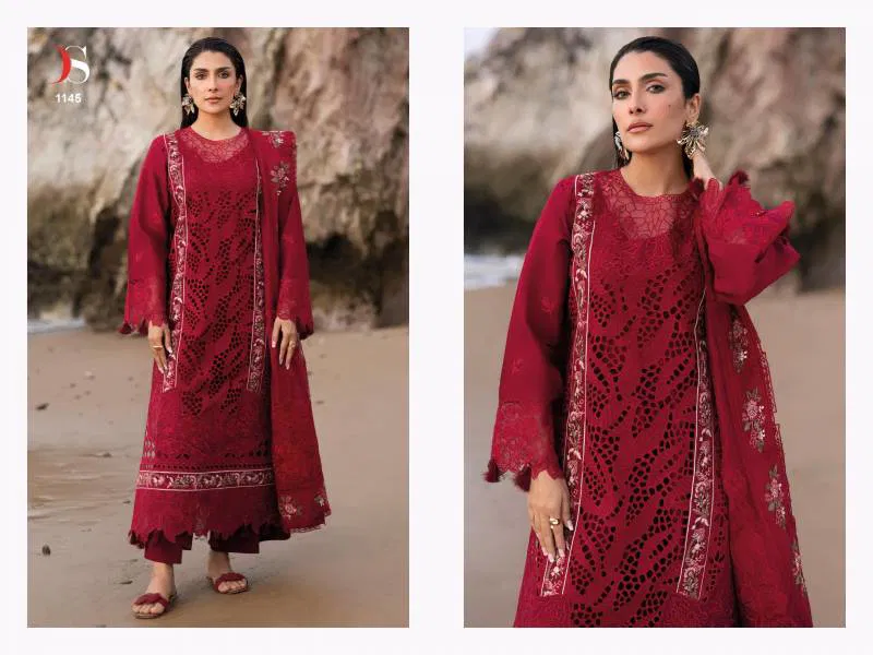 Sirene Luxury Lawn 25 By Deepsy Cotton Embroidered Pakistani Suits Bulk Orders In India
