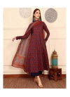 Dhruvi 347 Viscose Kurti With Bottom And Dupatta Online Wholesale