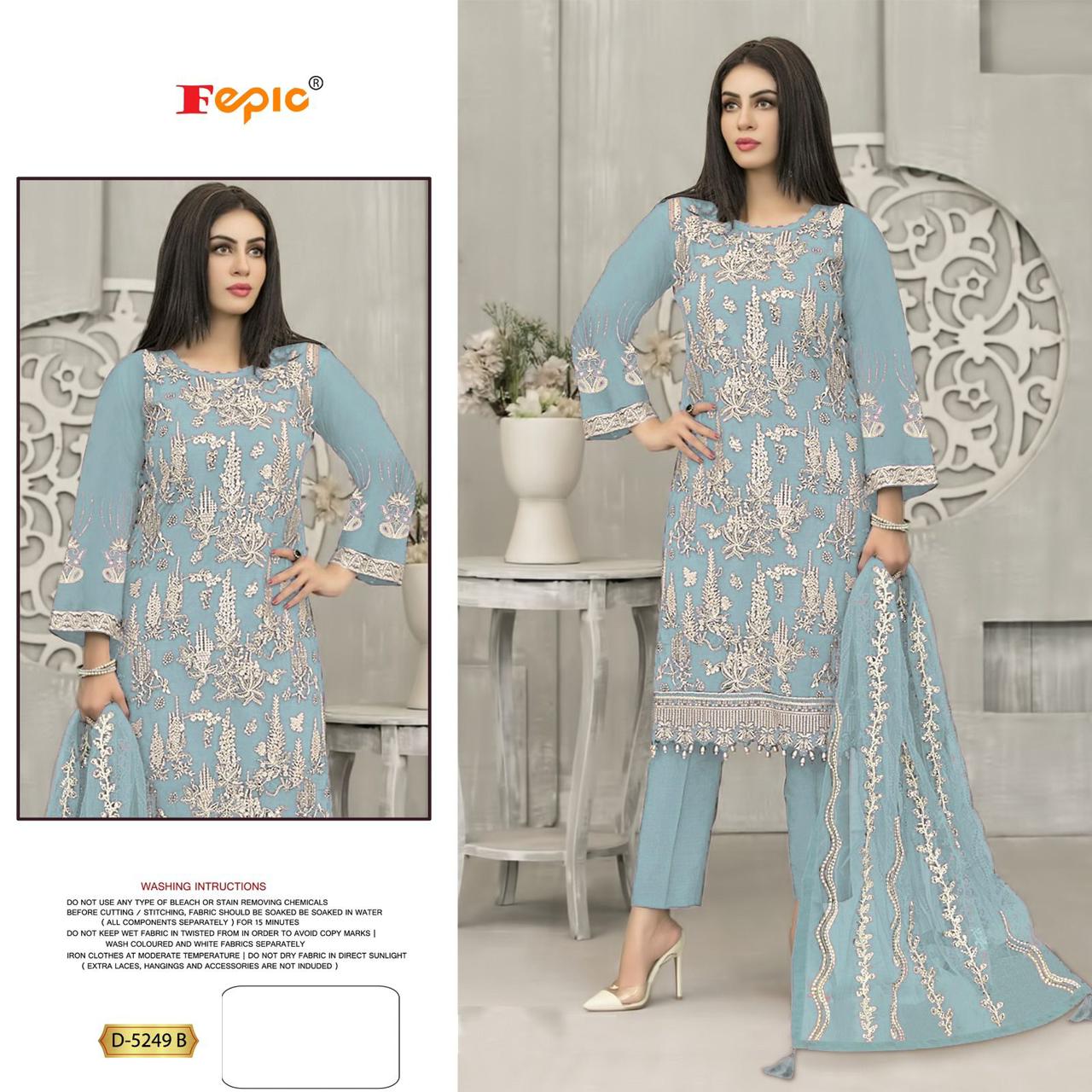 Rosemeen By Fepic Georgette Pakistani Suits Catalog