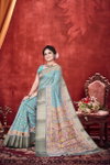 Rich Cotton Heavy Printed Cotton Silk Designer Saree Catalog