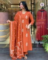 KF 4082 Kalaai Cotton Embroidery Online Kurti With Bottom Dupatta Wholesale
