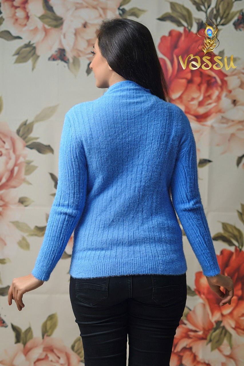 Vassu Woolen Top 2 Western Winter Ethnic Wear Fancy Ladies Top Collection
