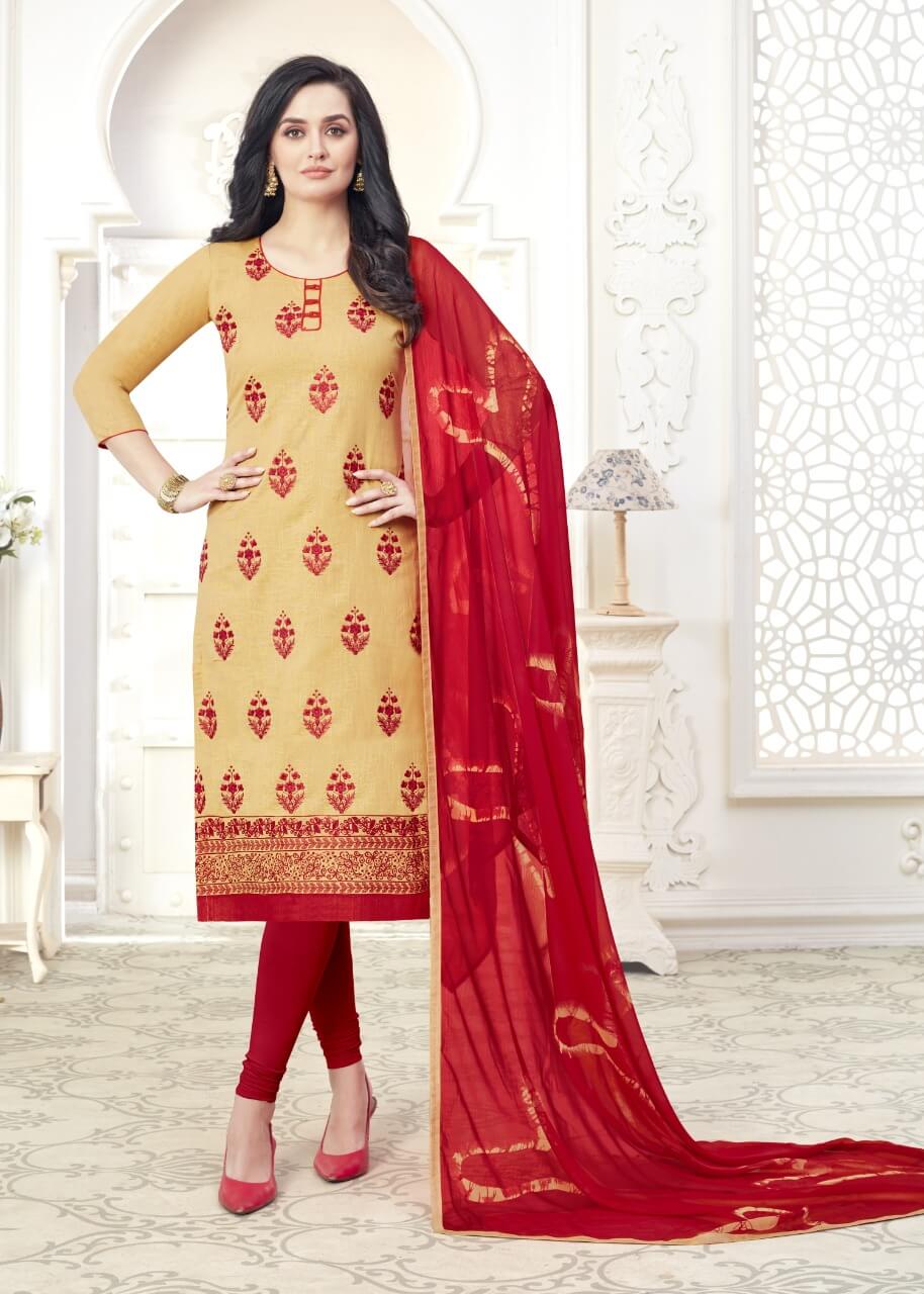 Relish 18 Latest Casual Regular Wear Slub Cotton With Unique Work Printed Cotton Collection
