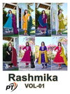 Rashmika Vol 1 By Pt Vichitra Wholesale Kurti With Bottom Dupatta Suppliers In Mumbai