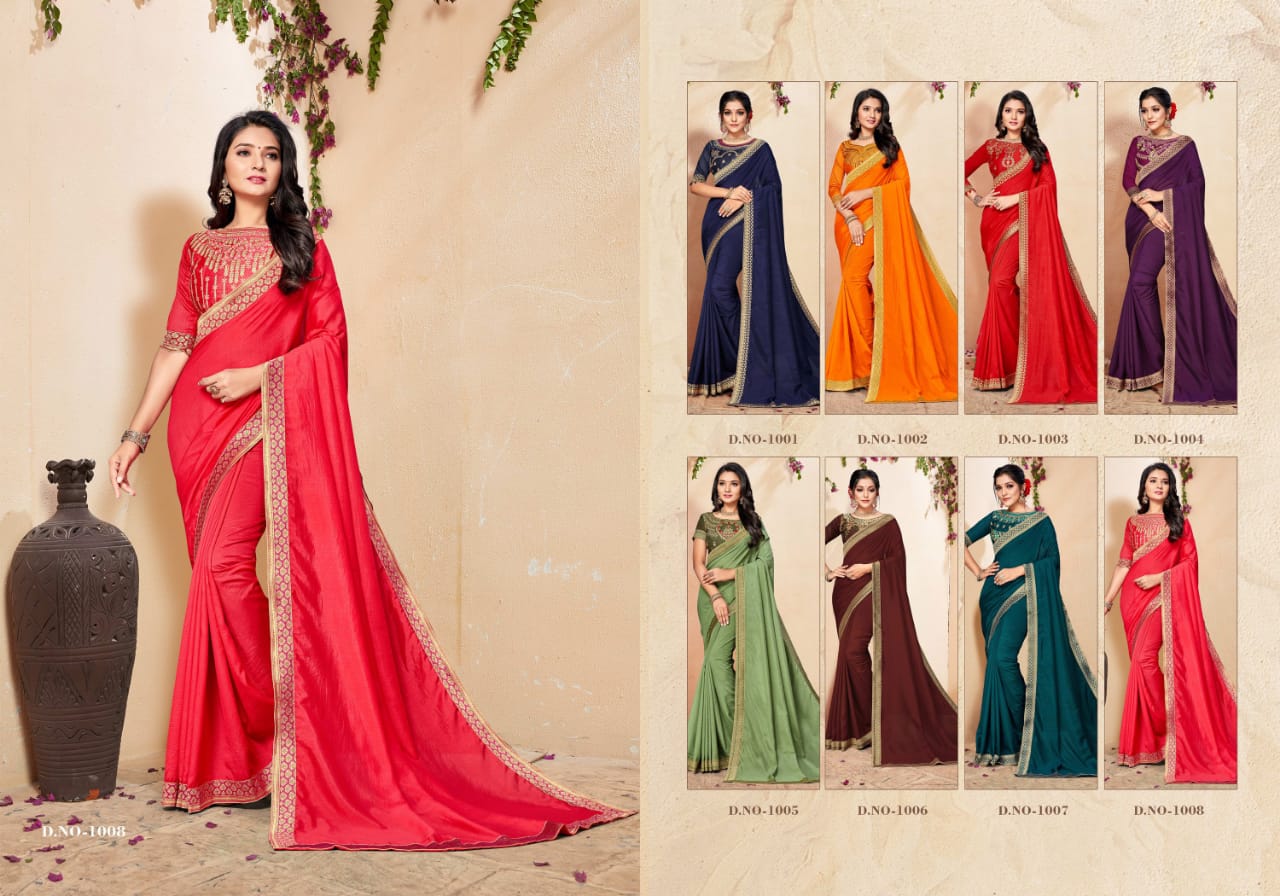 Ronisha Jal Dhara Exclusive Launching Desoigner Festive Wear Super Hit Saree Collection