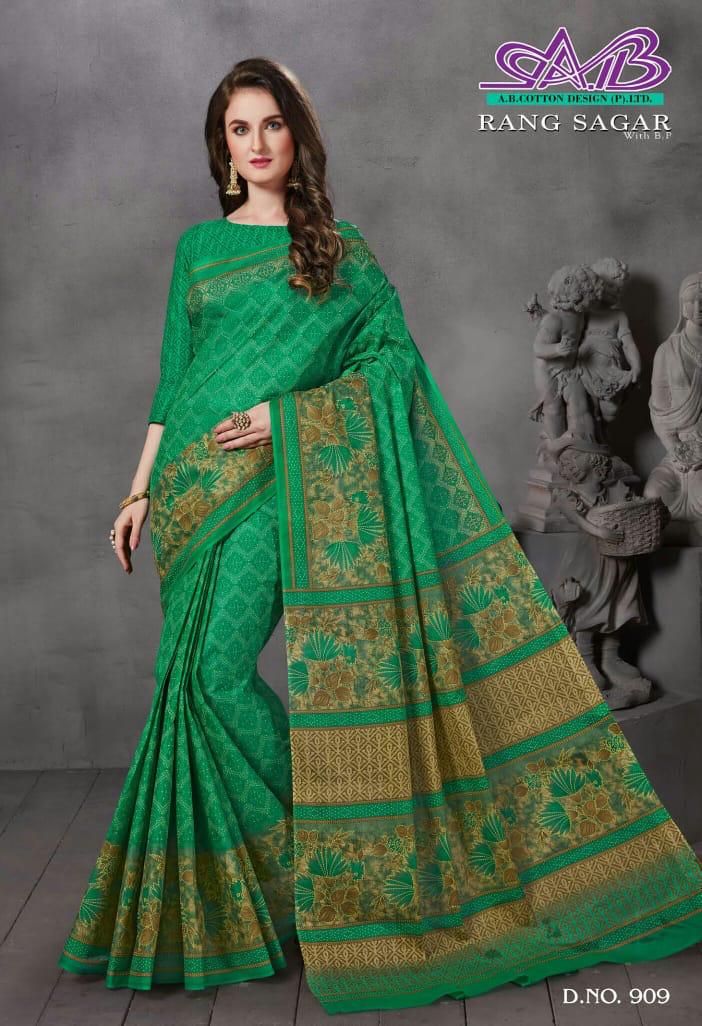 Ab Rang Sagar Latest Designer Cotton Printed Saree Collection 