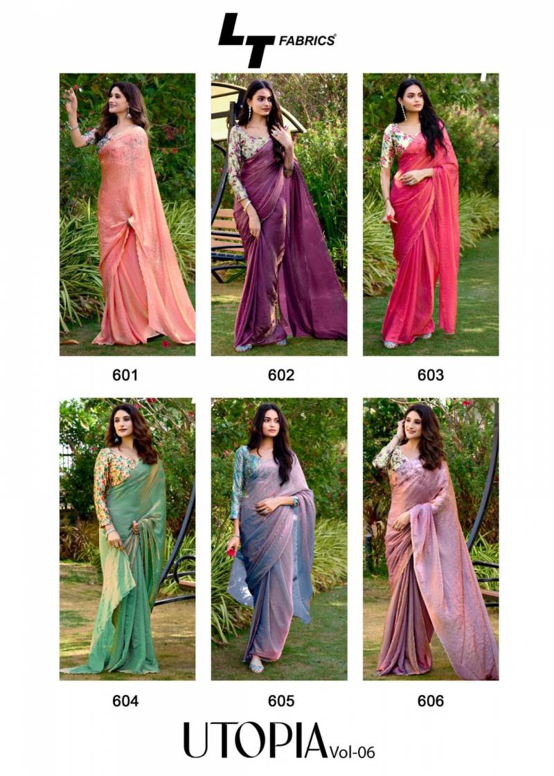 Utopia Vol 6 By Kashvi Malai Silk Fancy Saree Bulk Orders In India