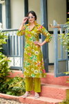 Rosy Vol 2 By Ossm Vertican Discharge Printed Kurti With Bottom Wholesale Online