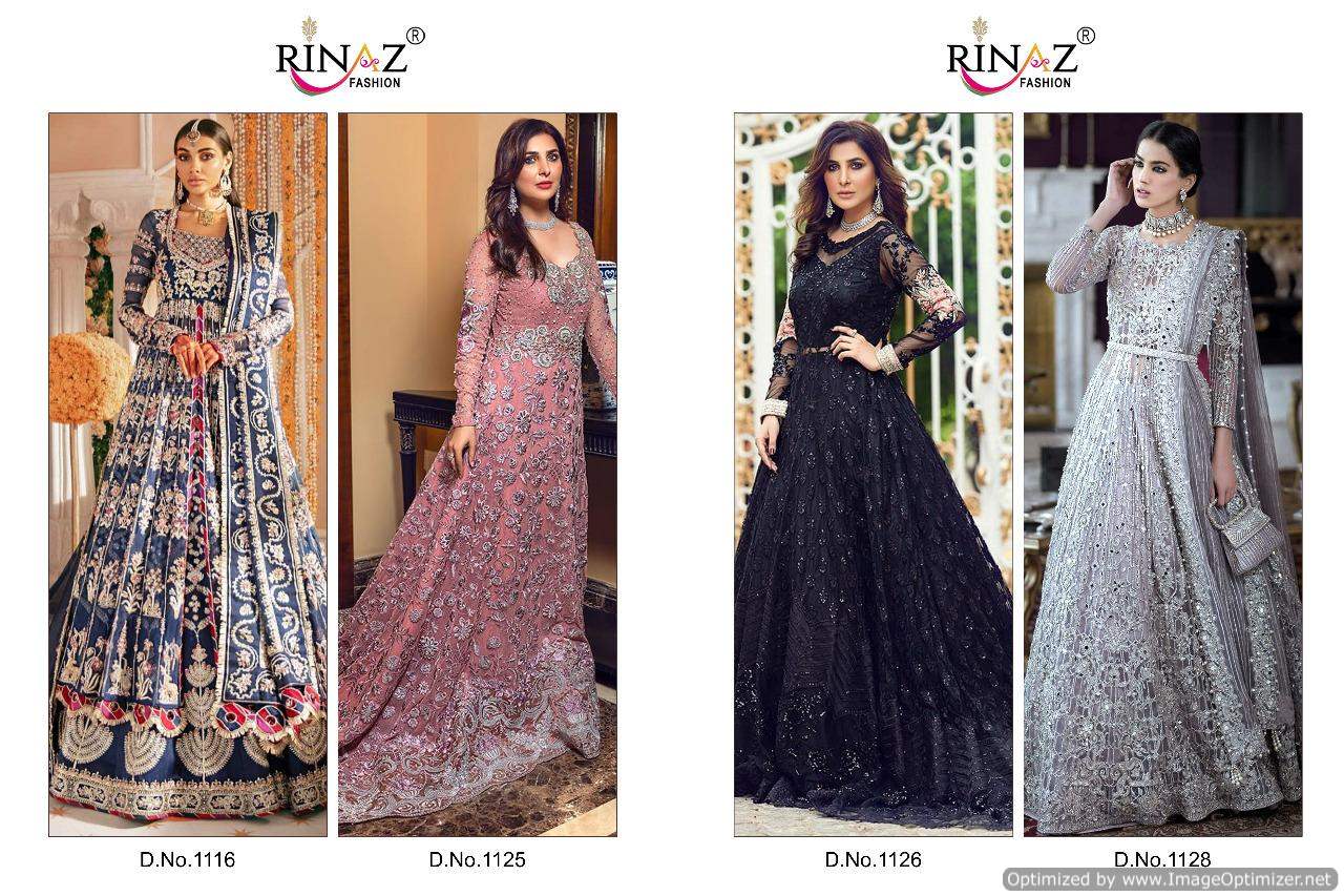 Rinaz Rim Zim Vol 2 Latest Designer Heavy Embroidered Wedding Wear Pakistani Salwar Suits Collection 