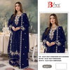 Bilqis B 231 A To D Velvet Embroidery Bulk Pakistani Salwar Suit Orders In India