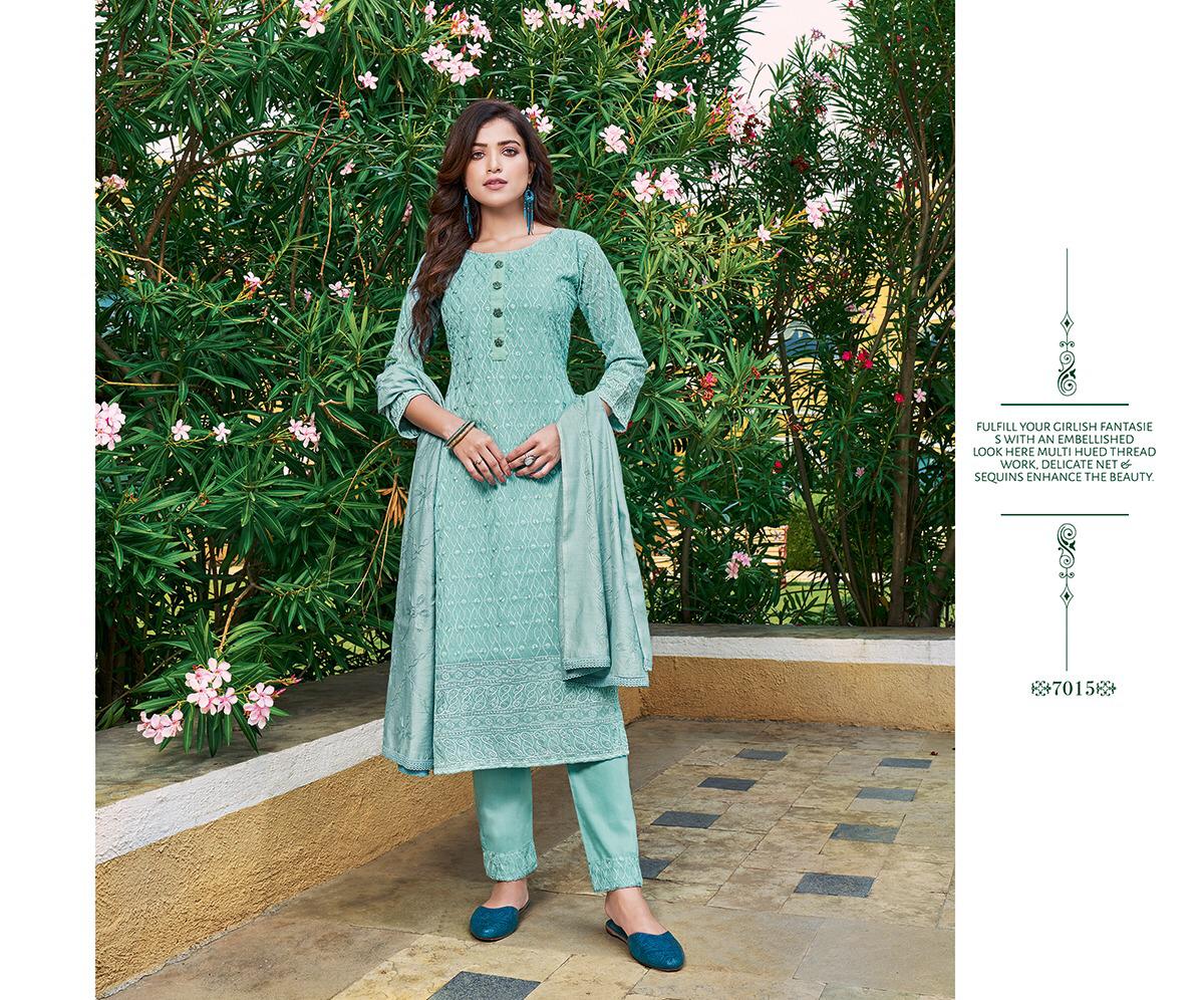 Manas Schiffli 3 Georgette Fancy Festive Wear Ready Made Designer Collection
