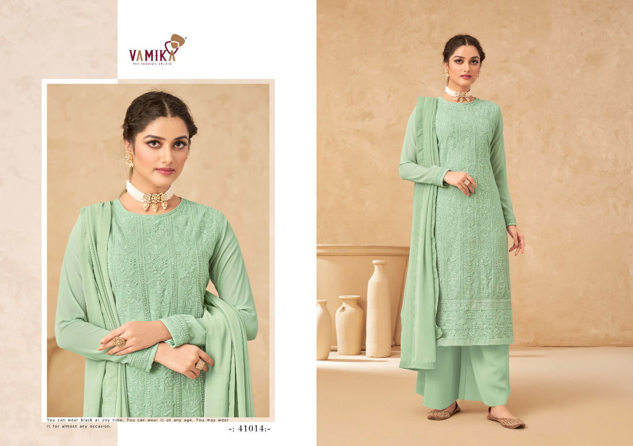 Vamika Simona 3 Heavy New Exclusive Wear Georgette Ready Made Collection