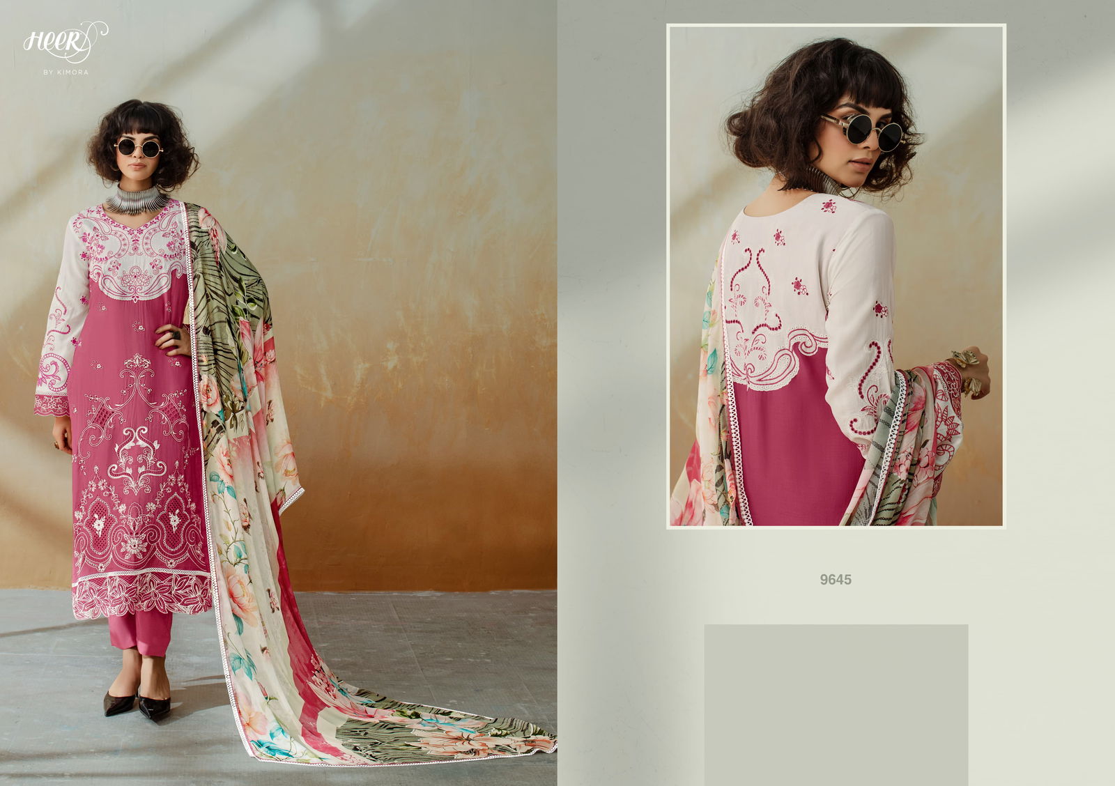Chic By Kimora Heer Muslin Embroidery Salwar Suits Wholesale Shop In Surat
