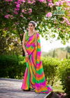 Leheriya By Sanskar Bright Fancy Sirowski Saree Wholesale Exporters In India