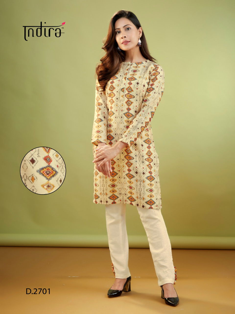 Indira Sharad Designer Party Wear kurti Collection with Pant at wholesale Price