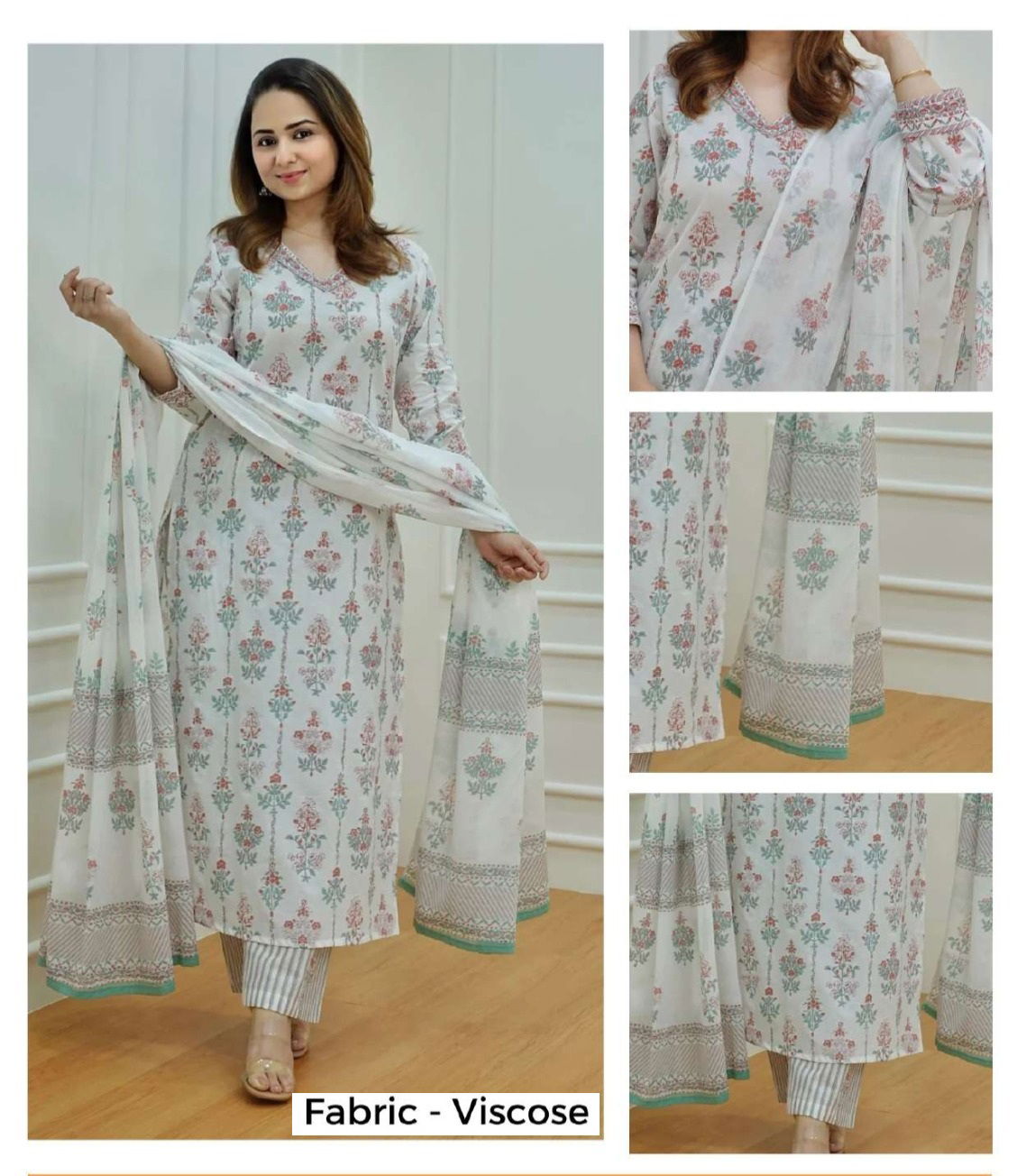 Av Daily Wear Best Kurti With Bottom Dupatta Wholesale Shop In Surat