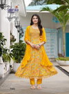 Anarkali Vol 7 By Radhika Rayon Wholesale Anarkali Kurti With Bottom Dupatta In India
