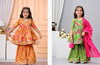 Naisha Kids 01 Cotton Kurta Sharara With Dupatta Bulk Orders In India
