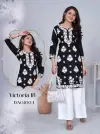 Victoria 18 By Blue Hills Rayon Wholesale Kurti With Plazzo Suppliers In Mumbai