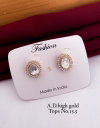 Diamond Kundan And High Gold Earrings Exporters in India