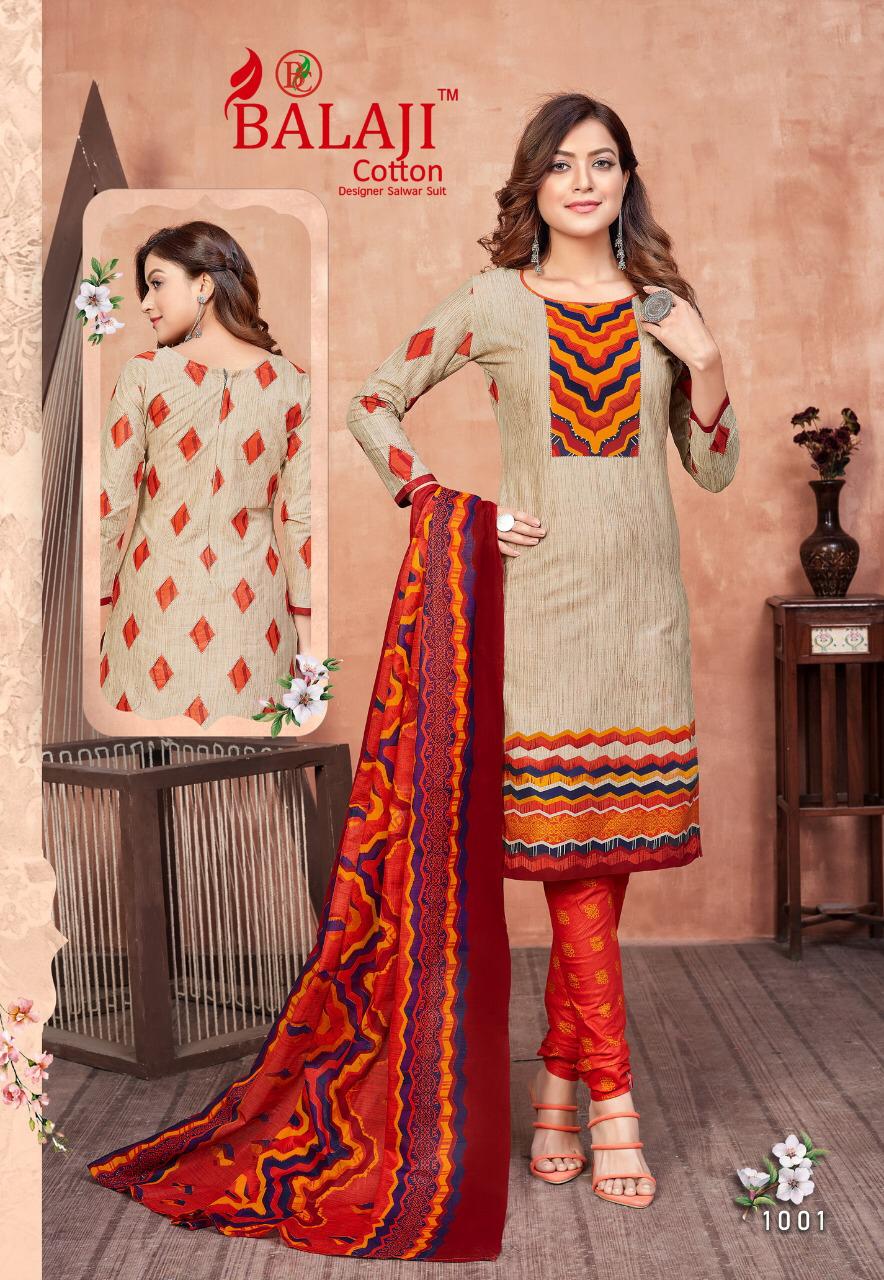 Balaji Hungama 10 Latest Fancy Designer Regular Casual Wear Pure Cotton Printed Cotton Collection

