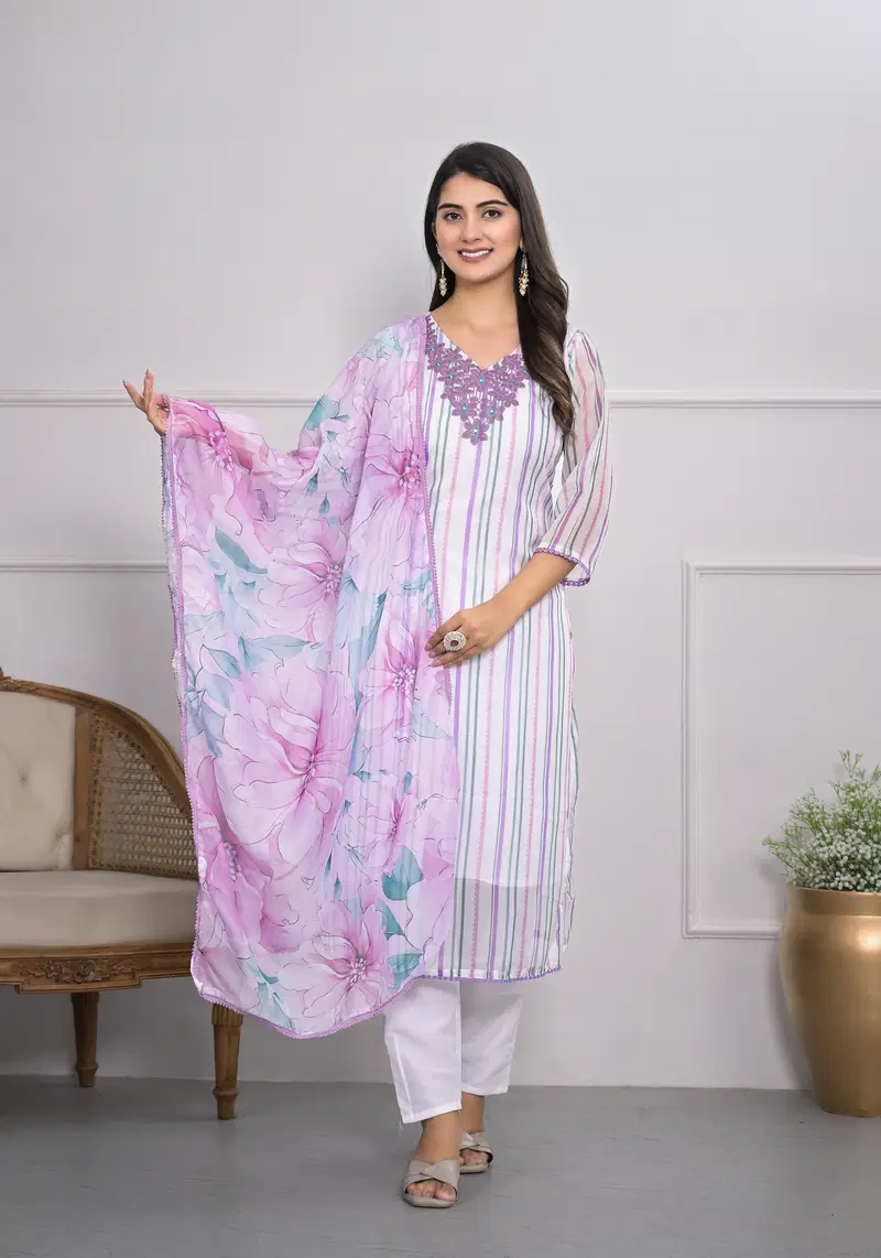 Tanisha Vol 15 By An Bazaar Kurti With Bottom Dupatta Wholesale Price 