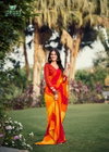 Pihu By Sanskar Adorable Georgette Saree With Blouse Suppliers In India