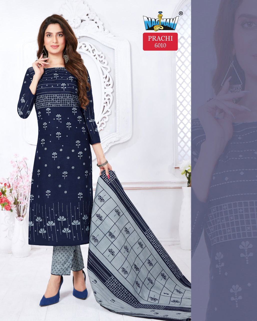 Nagmani Prachi Vol 6 Latest Pure Cotton Printed Daily Wear Dress Material Collection 