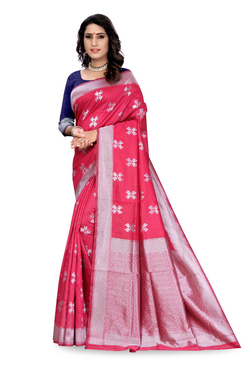 Latest Designer Party Wear Pure Silk Saree Collection 