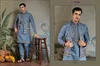 Rajwada Attire 2 by Shubhvastra Viscose Silk Mens Kurta With Koti Bottom Orders In India