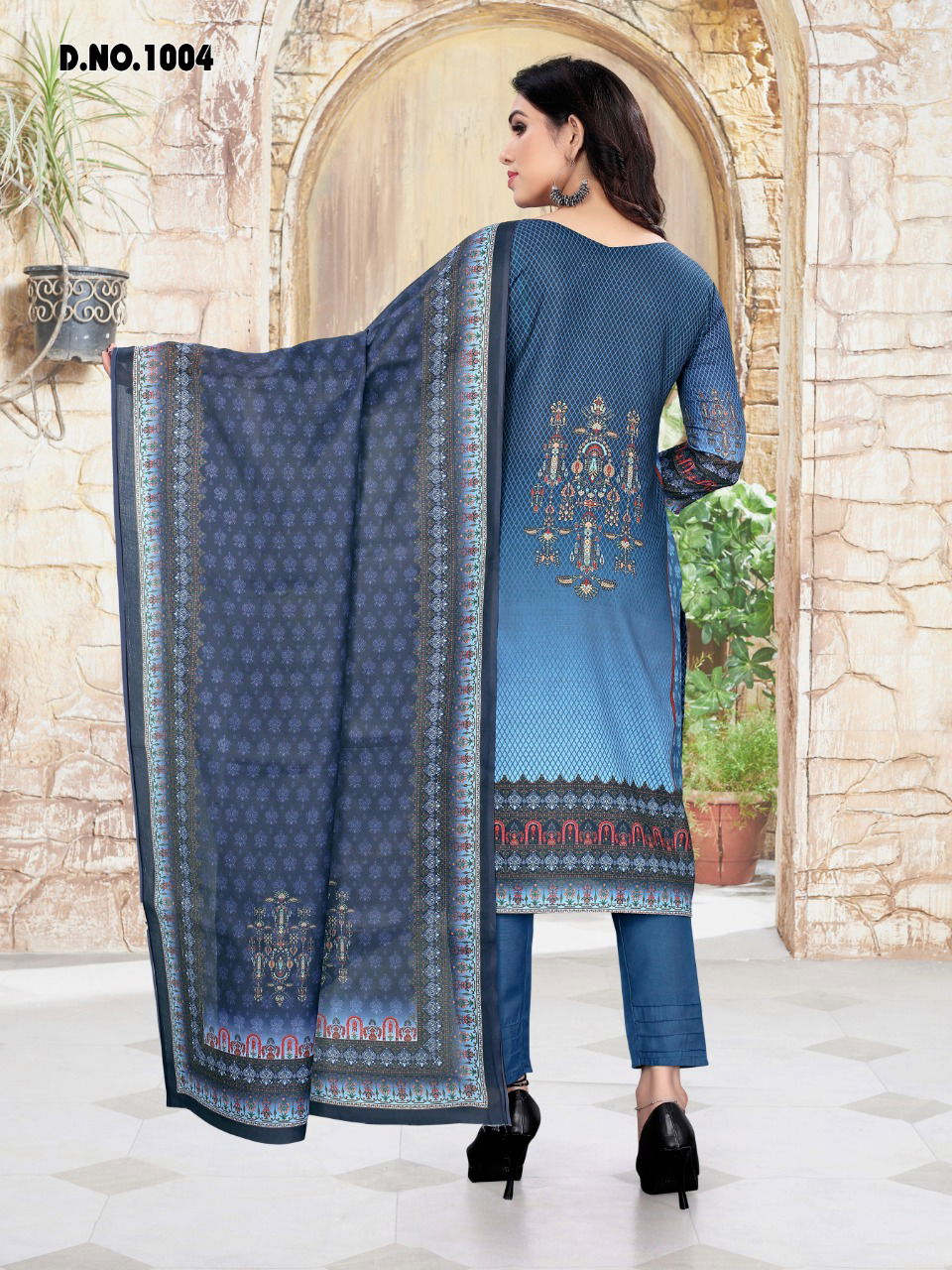 Naaz 1 Beautiful Designer Casual Daily Wear Printed Cotton Dress Material Collection
